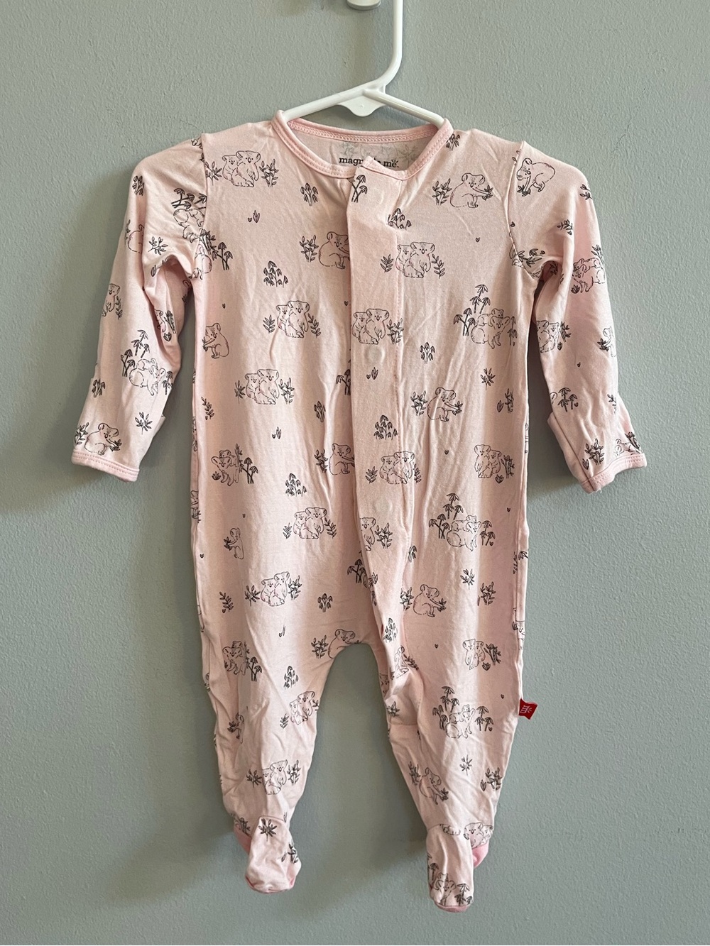 Magnetic Me Modal Footie Sleeper Size 0-3 months Jumper Koala Sustainable